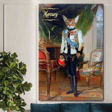 Load image into Gallery viewer, The Tsar male cat portrait