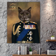 Load image into Gallery viewer, The Veteran - custom cat portrait