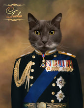 Load image into Gallery viewer, The Veteran - custom cat portrait