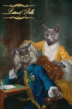 Load image into Gallery viewer, The actor and his wife two pets portrait