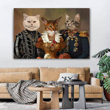 Load image into Gallery viewer, The first of many costume combinations for a multi pets portrait