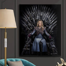 Load image into Gallery viewer, Norwegian queen personalized female portrait - PopArtYouShop