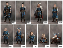 Load image into Gallery viewer, The second Viking family template for any family combination portrait - PopArtYouShop