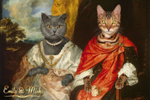 Load image into Gallery viewer, Women's rumors two pets portrait