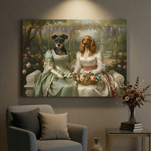 Load image into Gallery viewer, The Sisters of the Estate two pets portrait