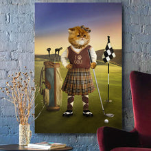 Load image into Gallery viewer, Golf female pet portrait - PopArtYouShop