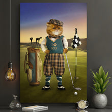 Load image into Gallery viewer, Golf male pet portrait - PopArtYouShop