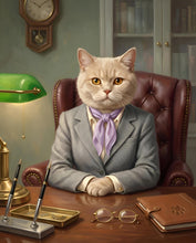 Load image into Gallery viewer, funny pet portrait home office
