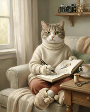 Load image into Gallery viewer, pet portrait home office