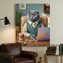 Load image into Gallery viewer, The Creative Director - home office pet wall art