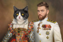 Load image into Gallery viewer, A portrait of a Man with Pets with a wide choice of attire