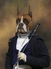 Load image into Gallery viewer, The Ambassador - custom dog portrait