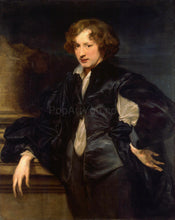 Load image into Gallery viewer, The portrait depicts a man with long hair, dressed in historical clothes