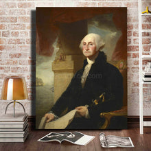 Load image into Gallery viewer, George Washington The Constable-Hamilton personalized male portrait