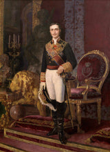 Load image into Gallery viewer, The portrait shows a man dressed in royal clothes