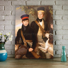 Load image into Gallery viewer, William III and Prince Alexander of the Netherlands group of men portrait