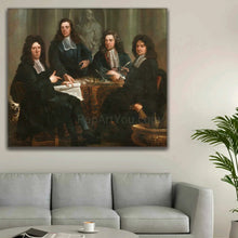 Load image into Gallery viewer, Group portrait for a charitable organisation or guild group of men portrait