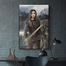 Load image into Gallery viewer, Female viking portrait
