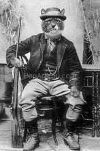 Load image into Gallery viewer, A hunter retro pet portrait