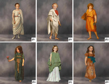 Load image into Gallery viewer, The first Universal Greek family template for any family combination portrait