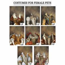 Load image into Gallery viewer, A portrait of a Man with Pets with a wide choice of attire