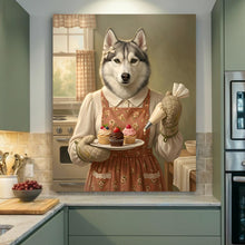 Load image into Gallery viewer, funny pet portrait for kitchen
