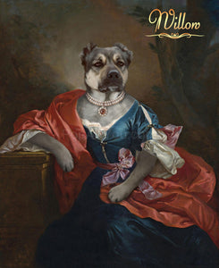 Madame Phalaris female pet portrait