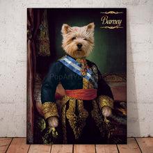 Load image into Gallery viewer, Count of Molina male pet portrait
