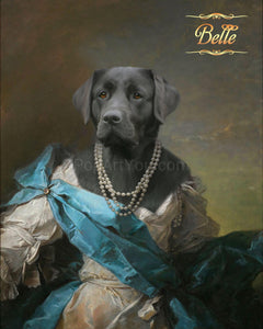 The Princess of the Netherlands female pet portrait