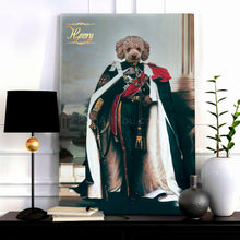 Load image into Gallery viewer, His Majesty the King male pet portrait
