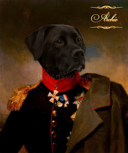 Load image into Gallery viewer, The General-Chef male pet portrait
