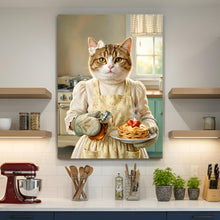 Load image into Gallery viewer, Strawberry pie - pet kitchen decor portrait
