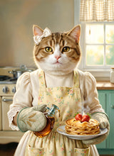 Load image into Gallery viewer, Strawberry pie - pet kitchen decor portrait
