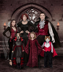 Vampire family portrait #2 - Any family combination