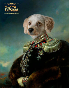 The Sergeant male pet portrait