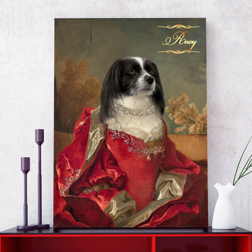 Her Majesty female pet portrait