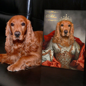 The Shining Queen female pet portrait