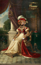 Load image into Gallery viewer, Princess Augusta female pet portrait
