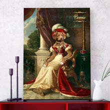 Load image into Gallery viewer, Princess Augusta female pet portrait
