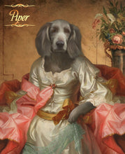 Load image into Gallery viewer, The Countess female pet portrait
