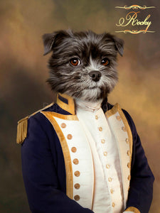 The Great Captain male pet portrait