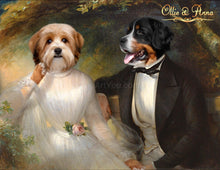 Load image into Gallery viewer, Eugene and Francisca two pets portrait
