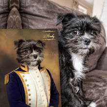 Load image into Gallery viewer, The Great Captain male pet portrait
