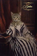 Load image into Gallery viewer, Angela Georgina female cat portrait
