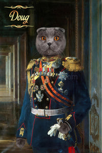 Grand Duke Michael male cat portrait