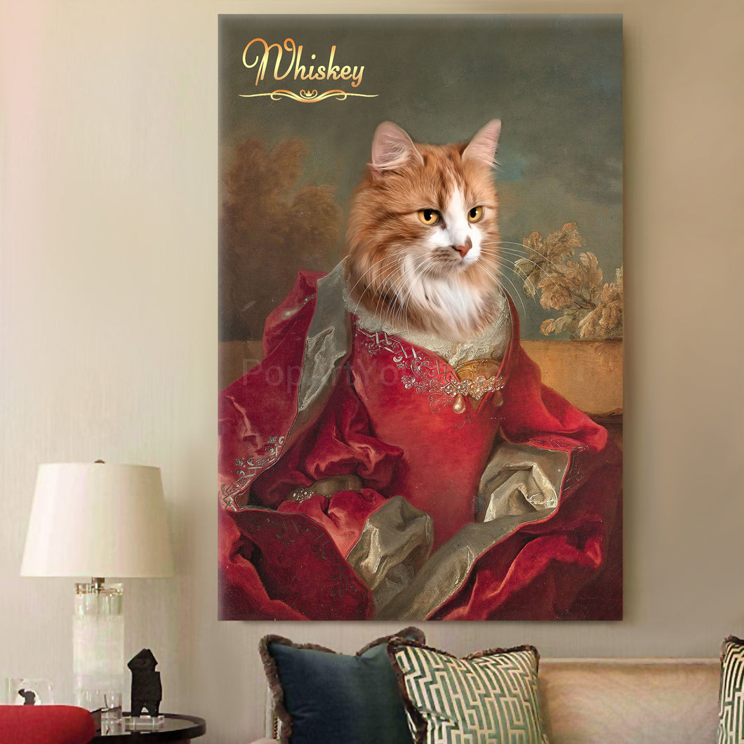 Her Majesty female cat portrait