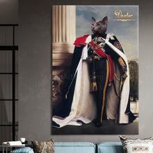 Load image into Gallery viewer, His Majesty the King male cat portrait

