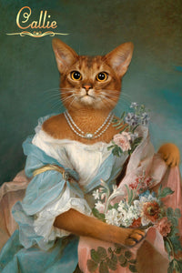 Lady Amelia female cat portrait