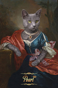 Madame Phalaris female cat portrait