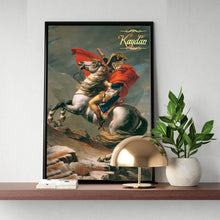 Load image into Gallery viewer, Napoleon pet crossing the Alps male cat portrait
